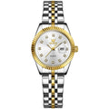 OLEVS 5526 Women Diamond Set Luminous Waterproof Quartz Watch
