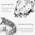 OLEVS 9931 Women Butterfly Buckle Luminous Waterproof Quartz Watch