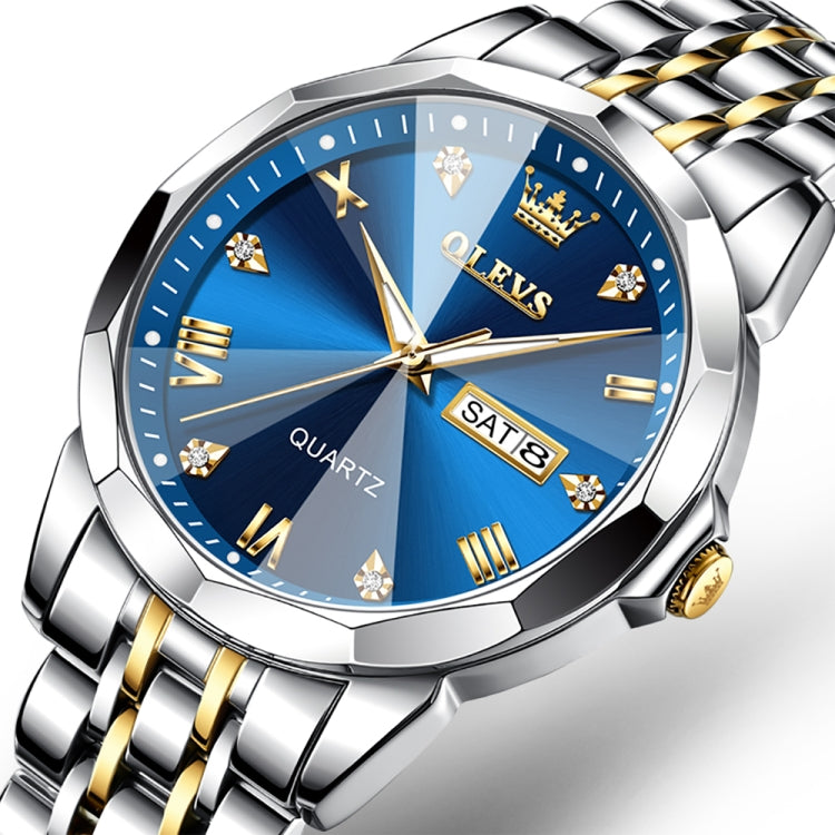 OLEVS 9931 Men Luminous Waterproof Quartz Watch