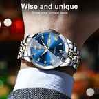 OLEVS 9931 Men Luminous Waterproof Quartz Watch