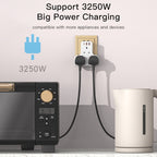 Yesido MC-15 PD+QC 3.0 3250W Home High Power Fast Charging Socket, MC-15