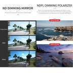 JSR GB 3 in 1 CPL ND8 ND16 Lens Filter, 3 in 1 CPL ND For DJI Mavic 3 Pro