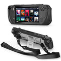 Shockproof Game Console Case with Holder & Shoulder Strap, Case + Shoulder Strap(Black), Case + Shoulder Strap(Black+Transparent), Case + Shoulder Strap(Red+Transparent), Case + Shoulder Strap(Blue+Transparent)