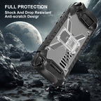 Shockproof Game Console Case with Holder & Shoulder Strap, Case + Shoulder Strap(Black), Case + Shoulder Strap(Black+Transparent), Case + Shoulder Strap(Red+Transparent), Case + Shoulder Strap(Blue+Transparent)