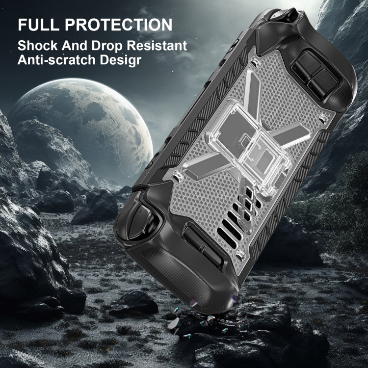 Shockproof Game Console Case with Holder & Shoulder Strap, Case + Shoulder Strap(Black), Case + Shoulder Strap(Black+Transparent), Case + Shoulder Strap(Red+Transparent), Case + Shoulder Strap(Blue+Transparent)