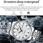 OLEVS 5562 Men Multifunctional Business Waterproof Quartz Watch