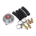 Car 8mm & 10mm Manual Adjustable 1-5psi Fuel Pressure Regulator Valve