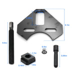40100 Hub Remover Tool for Most 5 / 6 / 8 Wheel Hub on Cars and Trucks