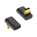 40Gbps 240W USB-C / Type-C Female to USB-C / Type-C Male 3D Bend Adapter, 3D Bend Adapter