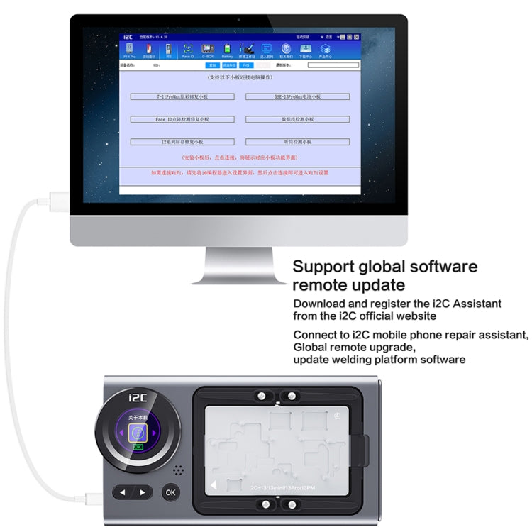 i2C T20 Intelligent Motherboard Middle Layered Heating Platform For iPhone X-13 Series, i2C T20 For iPhone X-13 Series