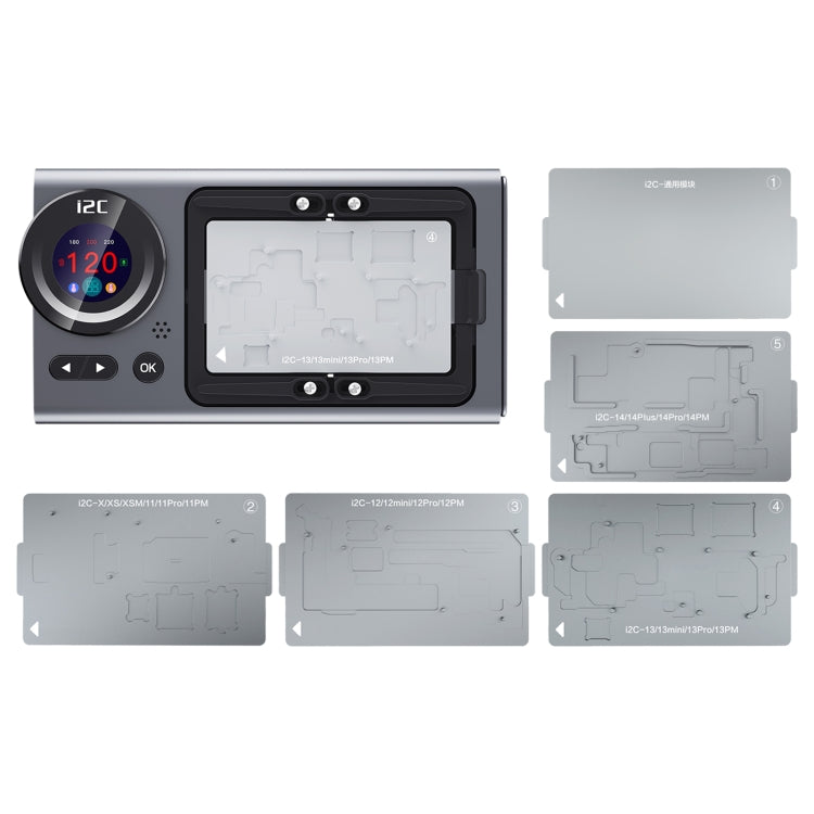 i2C T20 Intelligent Motherboard Middle Layered Heating Platform For iPhone X-14 Series, i2C T20 For iPhone X-14 Series