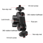 360 Pivot Magic Arm Mount 1/4 inch Ball Head Bracket