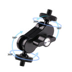 360 Pivot Magic Arm Mount 1/4 inch Ball Head Bracket