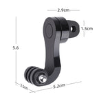 360 Rotation J-Hook Buckle Mount Adapter