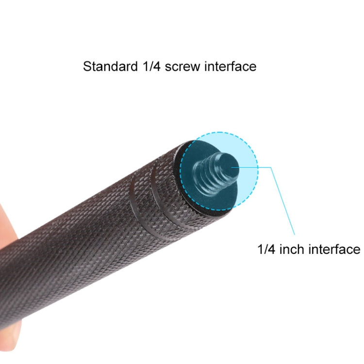 Diamond Texture  Aluminum Alloy Extension Rod Tube for DJI, Insta360, GoPro and Other Action Cameras