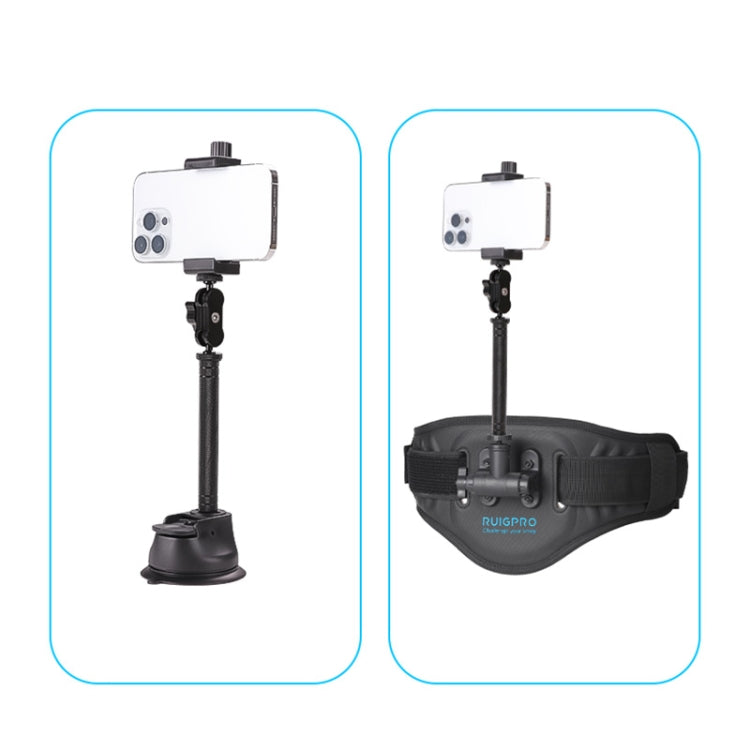 Diamond Texture  Aluminum Alloy Extension Rod Tube for DJI, Insta360, GoPro and Other Action Cameras