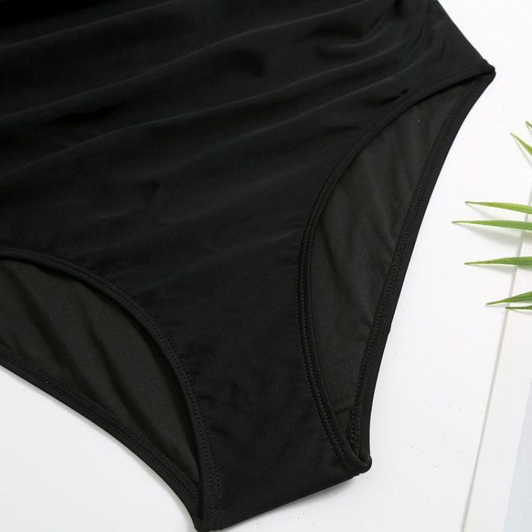 Women Sexy Solid Color One Piece Bikini Swimsuit, S, M, L, XL