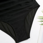 Women Sexy Solid Color One Piece Bikini Swimsuit, S, M, L, XL
