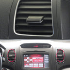 For Kia Sorento Left Driving Car Air Conditioning Air Outlet Paddle, Left L Middle, Left Side L, Right R Middle, Right Side R