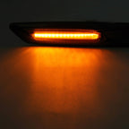 2 PCS Car Fender Light  LED Leaf Board Side DC12V / 1.7W for BMW, Yellow Light, A, C, D, F