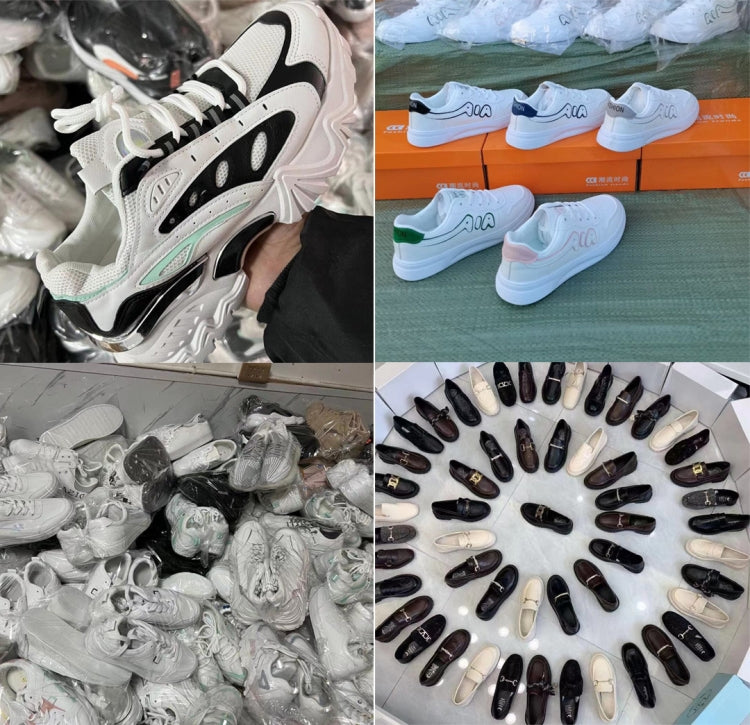 100-Pack Bulk Buy Shoes, Clearance Shoes Insanely Low Prices, Style and Size & Color Match Randomly, Men Style, Women Style