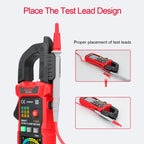 GVDA GD168B Digital Clamp Multimeter Supports DC, GD168B