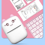 C9 Mini Bluetooth Wireless Thermal Printer, With 1 Roll Paper, With 5 Papers, With 10 Papers, With 5 Sticker Papers, With 5 Papers & 5 Sticker Papers, With 5 Papers & 5 Sticker & 3 Color Papers