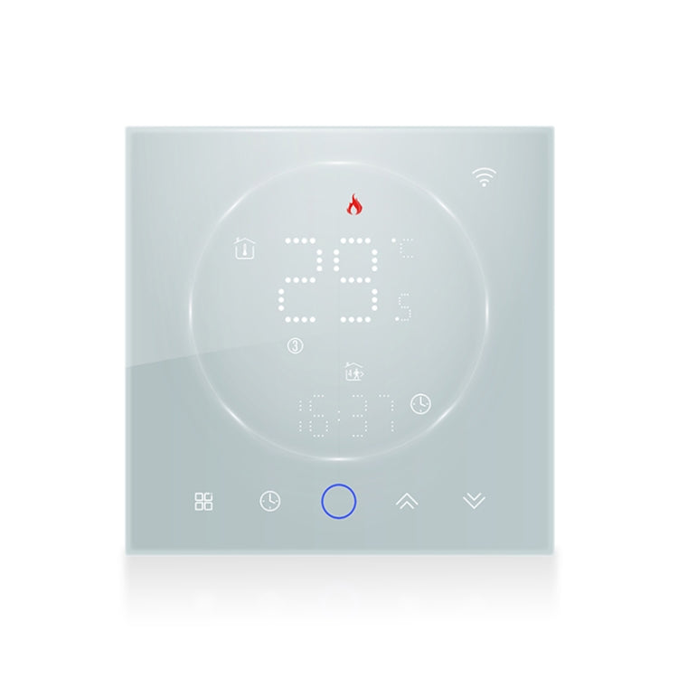 BHT-008GBLW 95-240V AC 16A Smart Home Electric Heating LED Thermostat With WiFi, With WiFi