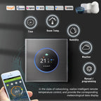 95-240V AC 3A Smart Knob Water Heating Thermostat with Internal Sensor & WiFi Connection, BHT-7000-GALW