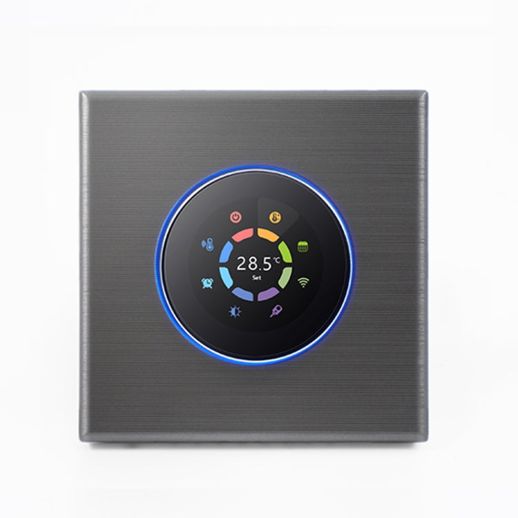 95-240V AC 3A Smart Knob Boiler Heating Thermostat with Internal Sensor & WiFi Connection, BHT-7000-GCLW