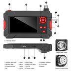 P30 5.5mm 1080P IP68 Waterproof 4.3 inch Screen Dual Camera Digital Endoscope, 1m Snake Tube, 3m Snake Tube