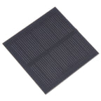 DIY Sun Power Battery Solar Panel Module Cell, 5V 0.3W 60mAh 60 x 60mm, 6V 0.2W 60mAh 70 x 25mm, 5V 0.25W 50mAh 80 x 30mm, 5V 0.3W 140mAh 84.5 x 84.5mm, 5V 3W 600mAh 190 x 110mm, 6V 3W 500mAh 169.5 x 116mm