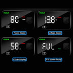 FOXSUR FBC1206E 6A 12V Car / Motorcycle Smart Battery Charger, AU Plug, US Plug, EU Plug, UK Plug
