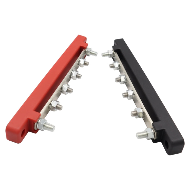 CP-3122 1 Pair 150A 48V RV Yacht Car High Current Single-row 4-way Terminal Busbar, CP-3122