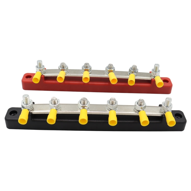1 Pair RV Yacht 150A High Current Single-row 4-way Busbar with 12pcs Terminals, CP-3125