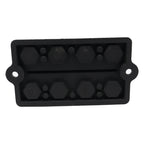 RV Modified Yacht Double-row 4-way Busbar with Dust Cover, CP-3156 M8, CP-3157 M10