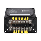 150A 12-48V RV Yacht Modified Double Row 12-way M6 Terminal Busbar with 12pcs Terminals, CP-3158, CP-3159