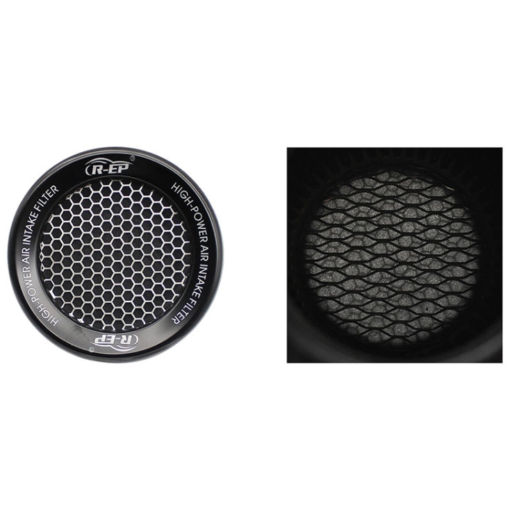 XH-UN077-079 Car High Flow Cold Cone Engine Air Intake Filter, 63mm, 76mm, 89mm, 101mm