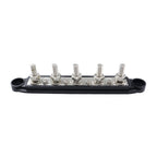 RV Yacht M8 Single Row 5-way Power Distribution Block Busbar with Cover, CP-4122-01, CP-4122-02