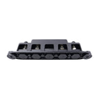RV Yacht M8 Single Row 4-way Power Distribution Block Busbar with Cover with 300A Fuse, CP-4124-01, CP-4124-02