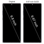 6.67 inch OLED LCD Screen Digitizer Full Assembly with Frame, For Samsung Galaxy Note10+