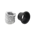 XH-UN099 Carbon Fiber Car Front Bumper Turbo Air Intake Inlet Pipe Air Funnel Kit, Round, Square