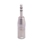 LZ1180 6.35mm 1/4 TRS Male to XLR 3pin Male Adapter, LZ1180