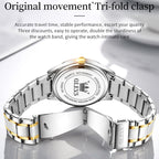 OLEVS 5563 Men Luminous Waterproof Quartz Watch, Men Quartz Watch