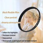 JSR Black Mist Filter Camera Lens Filter, 37mm, 43mm, 46mm, 49mm, 52mm, 55mm, 58mm, 62mm, 67mm, 72mm, 77mm, 82mm, 86mm