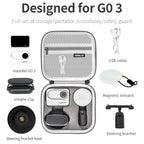 STARTRC Portable PU Storage Box Case, For Insta360 GO 3 / GO 3S