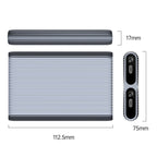 ORICO AM2C3-2N Dual-bay M.2 NVME + NVME SSD Enclosure, AM2C3-2N
