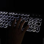 MC-K315 104 Keys Large Characters Blacklit Wired Keyboard, MC-K315