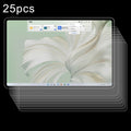 25pcs 9H 0.3mm Explosion-proof Tempered Glass Film, For Huawei MateBook E 2023, For Huawei MateBook D 14 2023