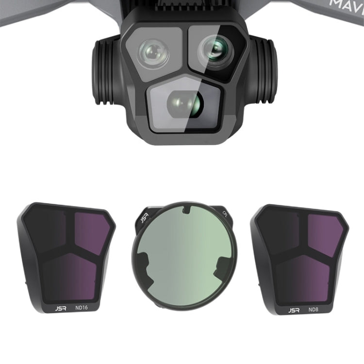 JSR KH Series Drone Lens Filter, For DJI Mavic 3 Pro MCUV, For DJI Mavic 3 Pro CPL, For DJI Mavic 3 Pro ND8, For DJI Mavic 3 Pro ND16, For DJI Mavic 3 Pro ND32, For DJI Mavic 3 Pro ND64, For DJI Mavic 3 Pro ND1000, For DJI Mavic 3 Pro ND8PL            ...